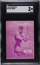 1934-36 National Chicle Batter-Up - R318 Joe Vosmik #68 Pink Graded SGC 3 (RC)