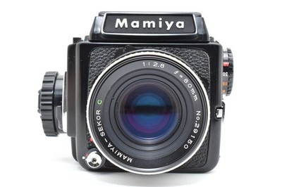 マミヤ Mamiya M645 ウエストレベル 80mm f/2.8 4061 NEAR MINT+