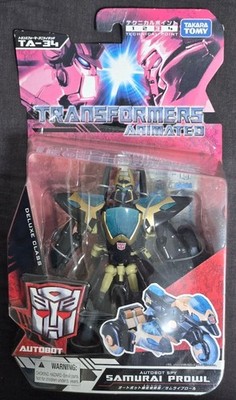 Transformers Animated TA-34 Samurai Prowl Action Figure New Takara Tomy