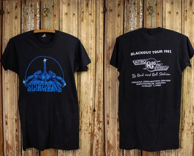 scorpions blackout shirt products for sale | eBay