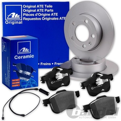 ATE BREMSSCHEIBEN 259mm + CERAMIC BELÄGE HINTEN passend für MINI R55 R56 R58 R59