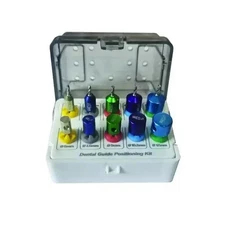 Dental Drill Implants Guide & Positioning Kit Titanium Guided Bur Surgery Pins