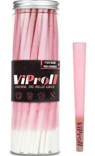 ViProll Upgraded Cones Rolling Papers 1 1/4 Size 100 Pack, Natural Food Grade...