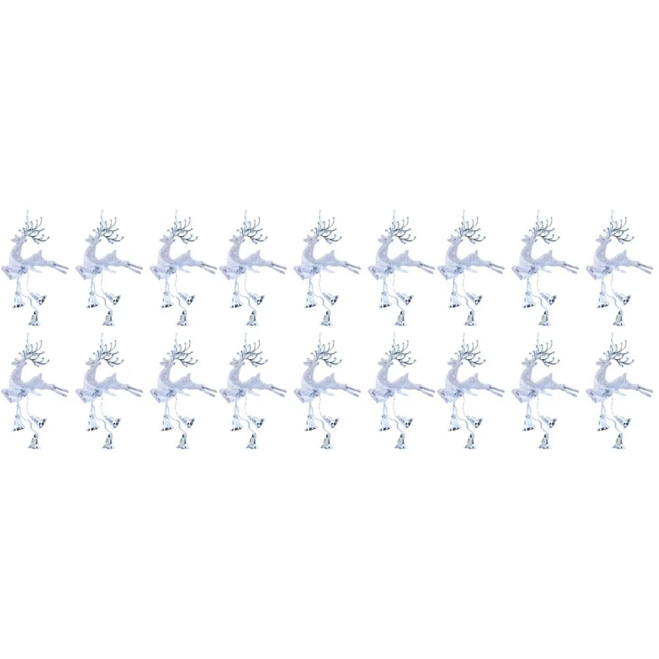 Set of 3 Glöckchen Weihnachten Rentier Ornamente Rentier-Ornamente - Bild 3 von 4