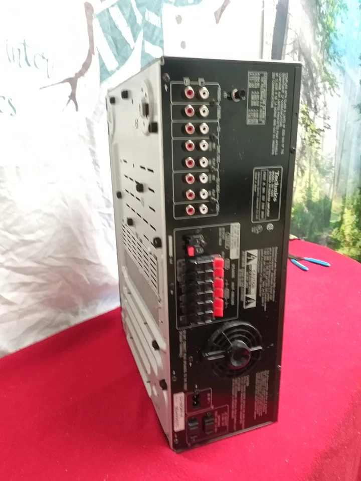 Amplificador Integrado Tecnics Con Sintonizador Incorporado Potente Amplificador Foto 3 de 3