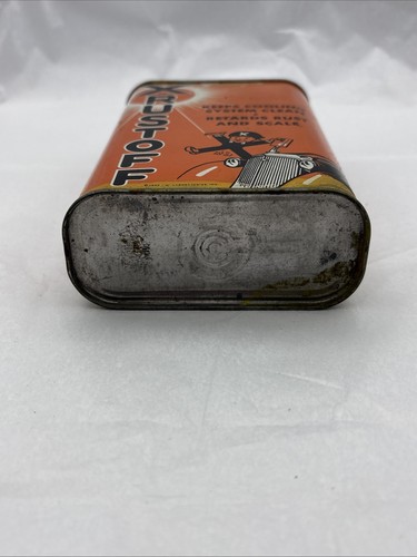 Rare Vintage 1937 XRUSTOFF Automobile Coolant Empty Tin - Picture 6 of 11