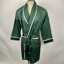Vtg 60s 70s Weldon Robe NOS Deadstock Playboy Hugh Hefner Green NEW Mens Large