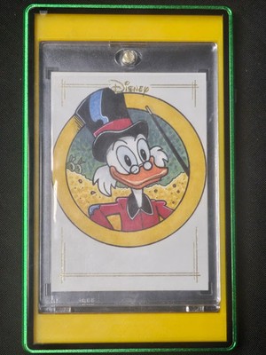 2025 Topps Disney Chrome Scrooge McDuck Sketch Card