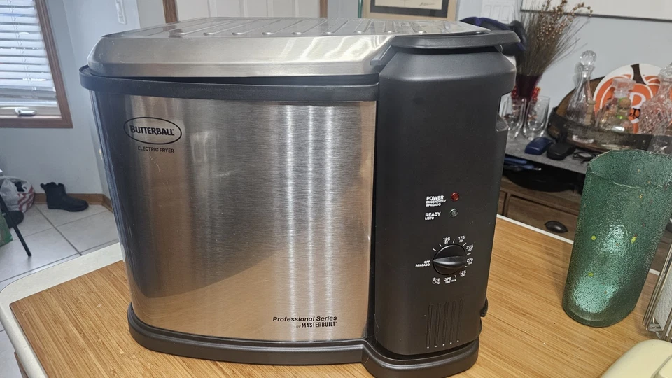 Butterball XL Elektrische Truthahn Friteuse Edelstahl Professional Serie Neu