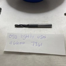 OSG Screw Drill Bit: 4.66 mm List# 7361 2FL (I15)