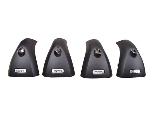 FIAT 500L 351 - Barre portatutto portapacchi originali set base 50926887 - NUOVE - Foto 4 di 4