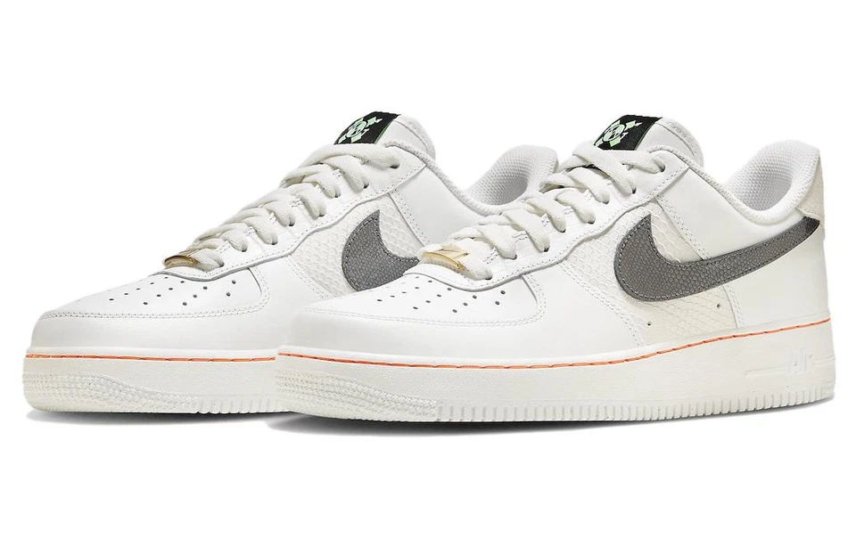 Nike Air Force 1 Low '07 LV8 X's And O's Summit White - FN8892-191 MT - Image 3 of 4