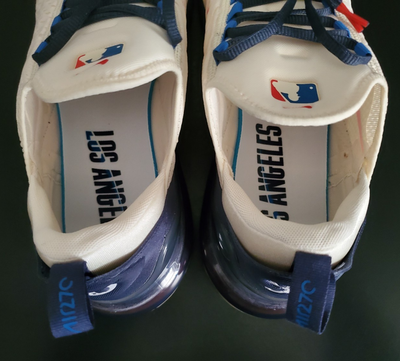 Men\'s MLB x Nike Air Max 270 Los Angeles 2025 Dodgers HQ7997 100 Size 14 Los Angeles Dodgers Nike 2025 City Connect Air Max 270  main image 3