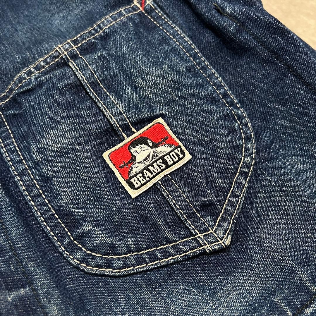 Beams Boy x Ben Davis Denim Coverall Free Size Retro Japanese Size