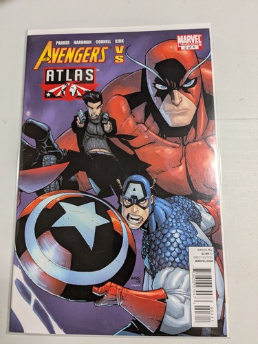 AVENGERS VS ATLAS (2010) #1-4 COMPLETE SET AGENTS OF WASP THOR HULK (O2) - Picture 4 of 5