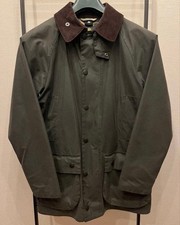 Barbour BEAUFORT SL Jacket Men’s 36Ⅱ Cotton Made in UK, Used, Sage