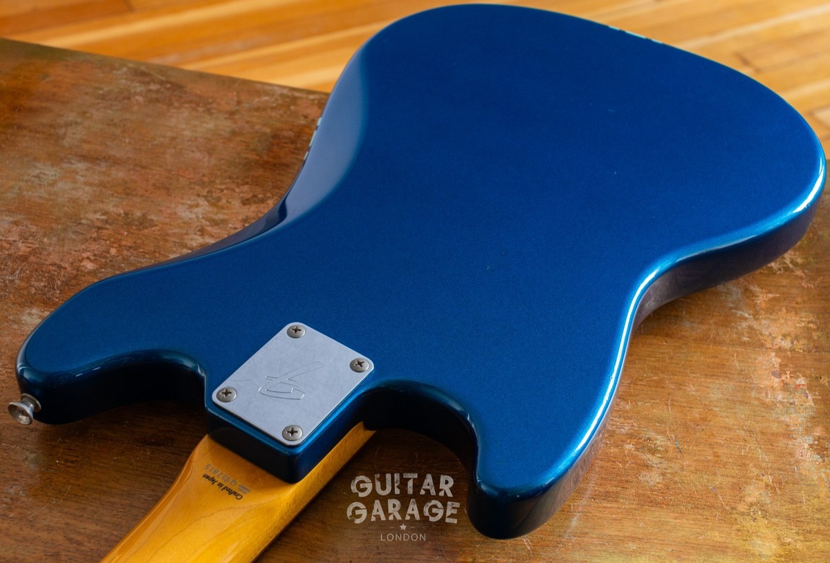 2002 Fender Japan Mustang Blue Competition Stripe - Kurt Cobain