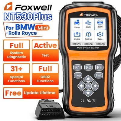 Foxwell NT530 Plus for BMW All System OBD2 Diagnostic Tool Bidirectional Scanner