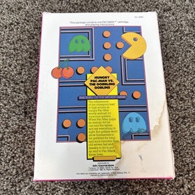 Pac-Man | Intellivision With Box And Manual CIB TESTED WORKS!