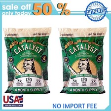 2P Catalyst Pet Softwood Natural Clumping Cat Litter, Original Formula, 34lb