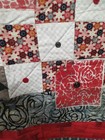 Handmade Colorful Quilted Wall hanging "Roses Are Red" 28.5" By 32" — photo 8