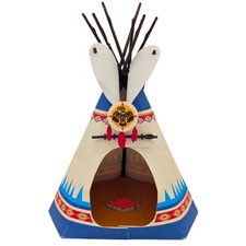 Playmobil 5247 Tipi Indio Blanco/Azul Desierto Occidental