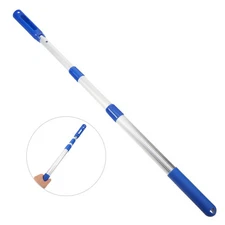 113 cm Extendable Pool Skimmer Pole Lightweight Aluminum For Pool Use