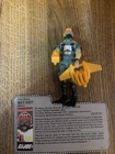 Gi Joe Wet Suit Complete w/File Card 1986 ARAH Hasbro New O-Ring Free Shipping