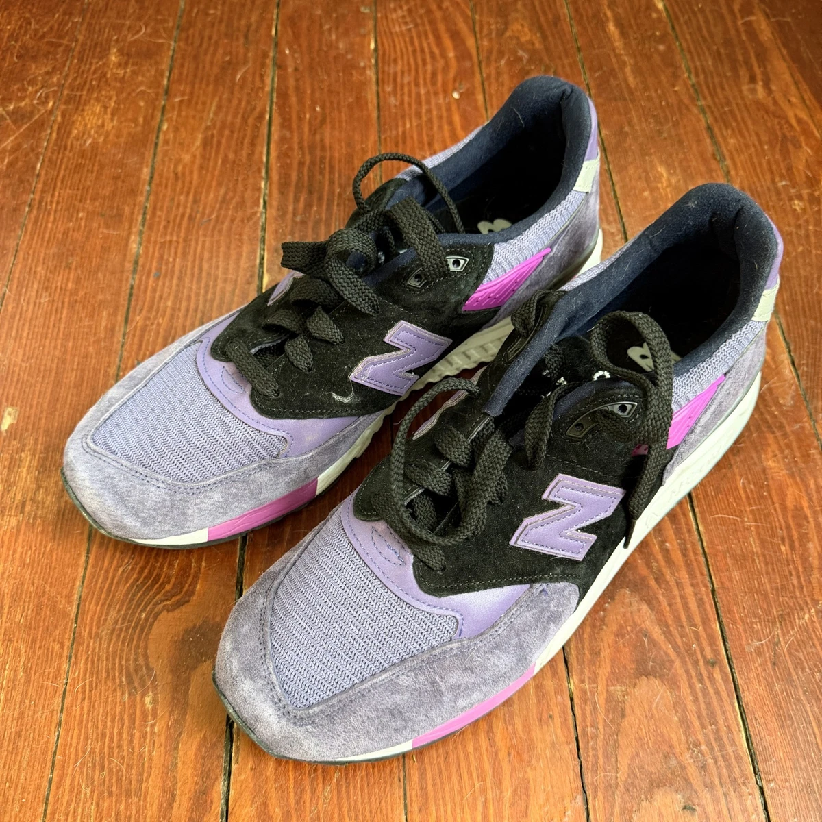 Las mejores ofertas en New Balance 998 Made in USA Purple Black | eBay