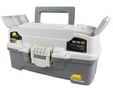 Plano 6201 One-Tray Tackle Box, Bait Storage, Extending Cantilever-tray Design