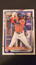 German Ramirez 2024 Bowman #BP-93 1st Prospects Houston Astros