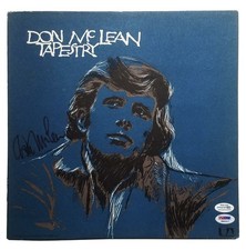 Don McLean Signed Autographed Record Album LP ACOA PSA