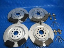 Maserati Ghibli Quattroporte Front Rear Brake Pads Rotors 2017 - 2024 #6700
