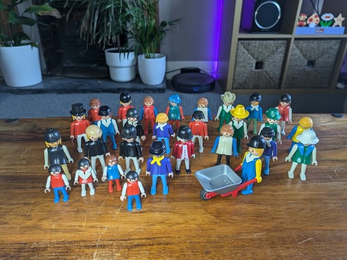 29 Vintage Playmobil Figuren - Geobra 1974 1981 Restposten Konvolut - Bild 9 von 13