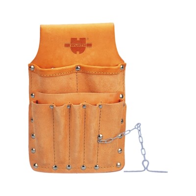 Borsa Marsupio Elettricista Porta Attrezzi in Cuoio WÜRTH 071593
