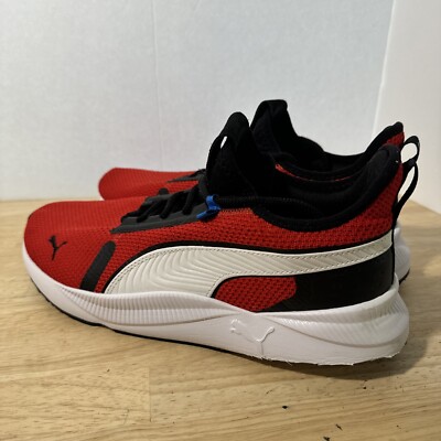 Puma Pacer Size 11 Men s Tennis Shoe. 391132 03 Red Shoe White Stripe.￼