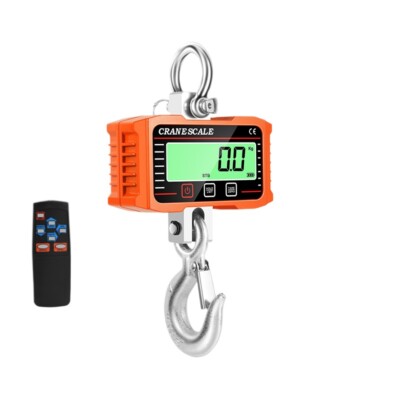 Electronic Crane Scale 2000kg Industrial LCD Display Electronic Scale Portable