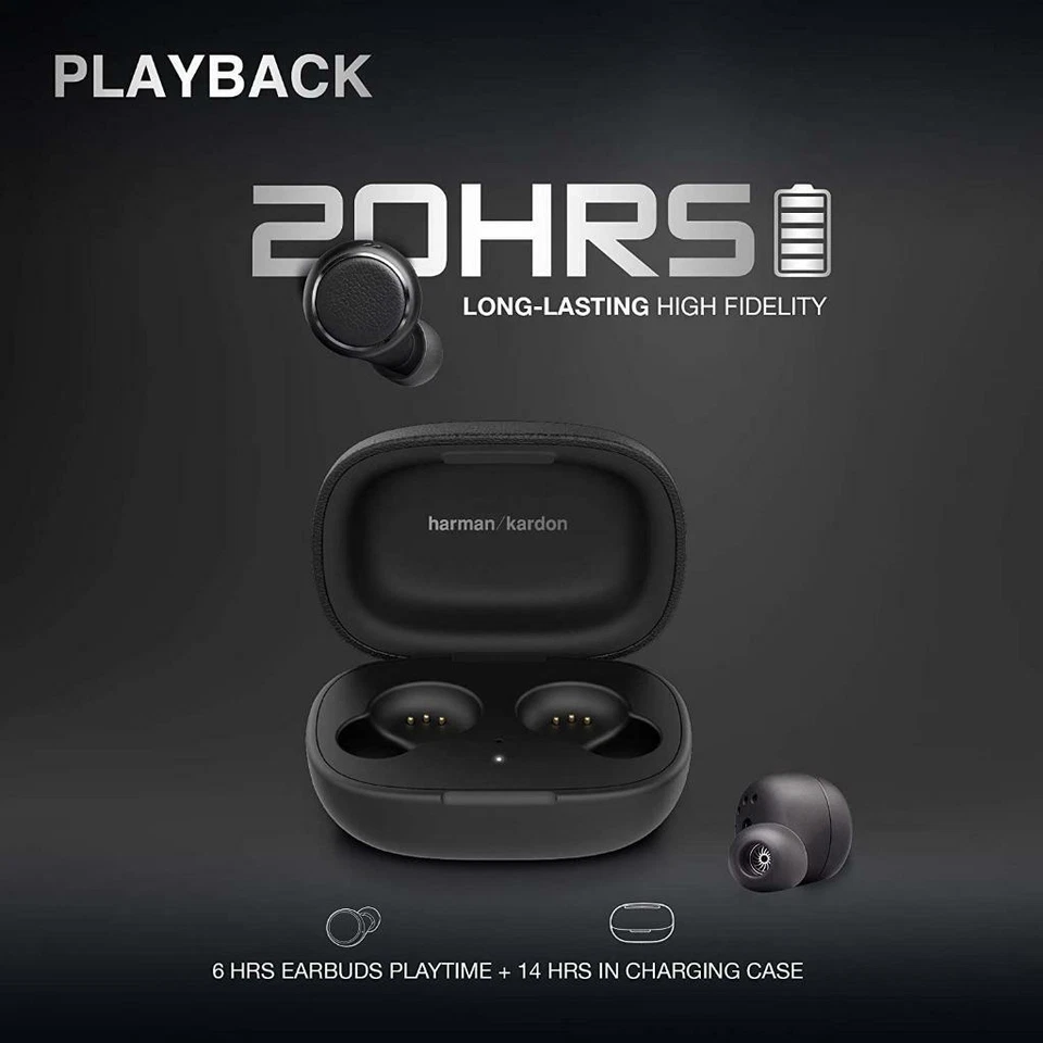 Harman Kardon FLY TWS Wireless in-ear Bluetooth headphones with Google + Alexa - Image 4 of 4