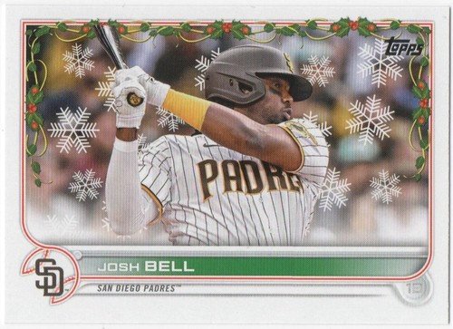 2022 Topps Holiday Josh Bell #HW73 card