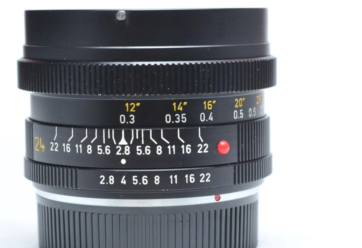 Leica ELMARIT-R f/2.8 Camera Lenses 24mm Focal for sale | eBay
