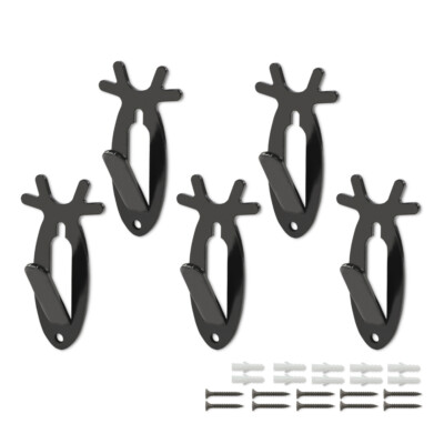 #ad #ad 5Pcs European Mount Skull Wall Hanger Hook Deer Antelope Antler Mount Bracket $10.49