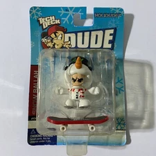 Tech Deck Dude Evolution Snow Ballah Holidude #138 Figure Snowman Fingerboard