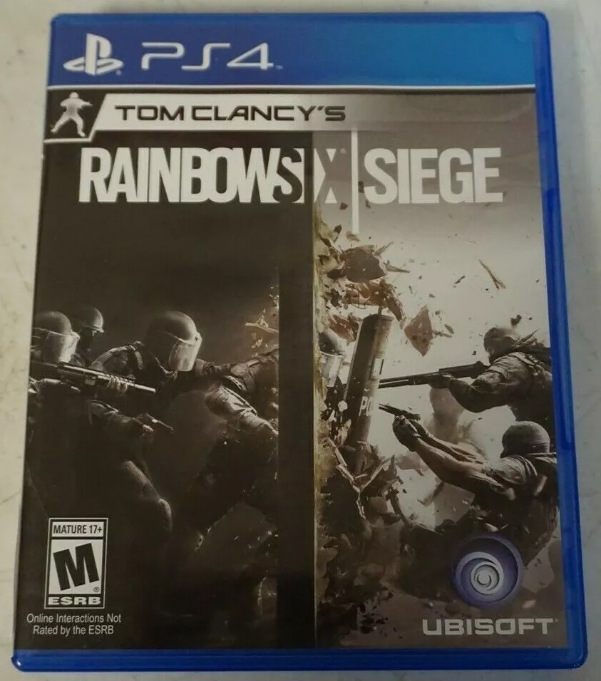 Jogo Ps4 Tom Clancys Rainbow Six Siege Game