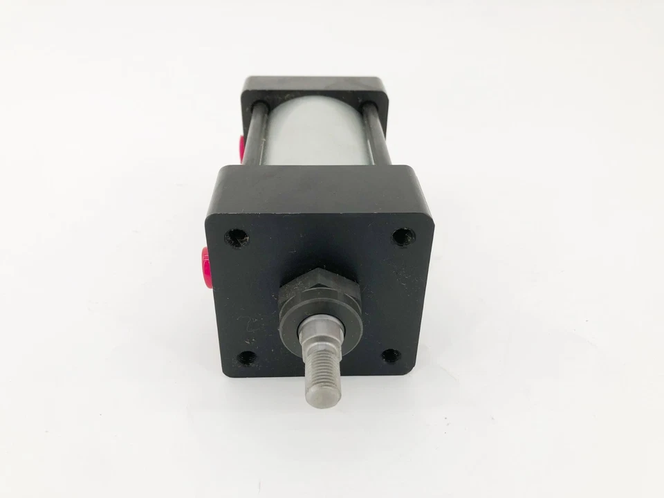 New Mead Fluid Dynamics HD1-250X2-FB-MP Pneumatic Cylinder 2-1/5" Bore - No Box - Image 4 of 4