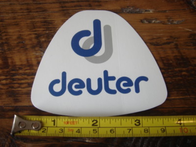 DEUTER Backpack STICKER Decal NEW