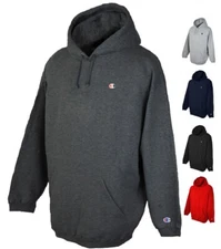 Big & Tall Men's Champion Midweight Fleece Pullover 2XL - 5XLT Color "C" Logo