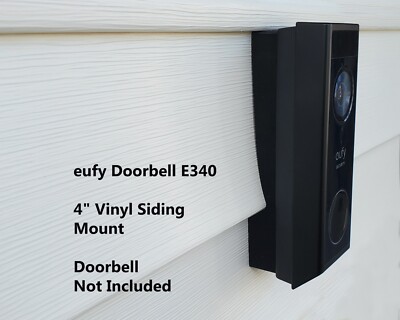 eufy Doorbell E340 inch Vinyl Siding Mounting Bracket Wedge UV