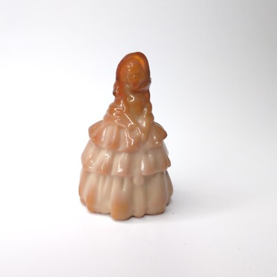 Boyd's Crystal Art Glass, Nancy Doll #4 Milk Chocolate 3-7-1996