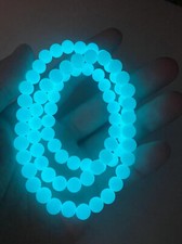 "Glow In The Dark" Luminous Stone Beads Bracelet Bangle/Necklace Reiki Healing