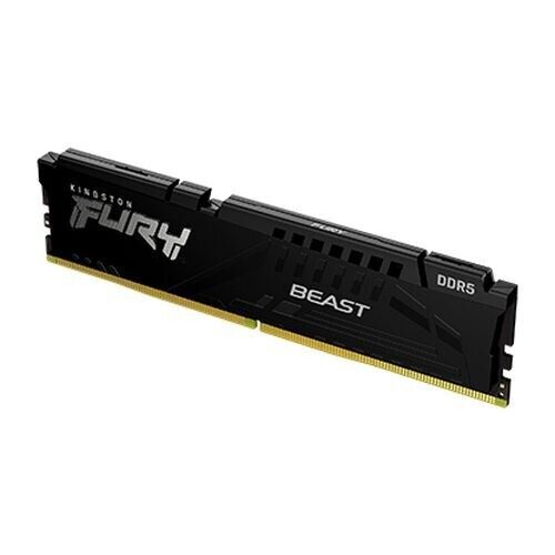 美品中古 DDR5 4800 16gb Kingston ×2 Kingston FURY Beast 16GB DDR5-4800 SDRAM (KF548C38BB-16) for sale